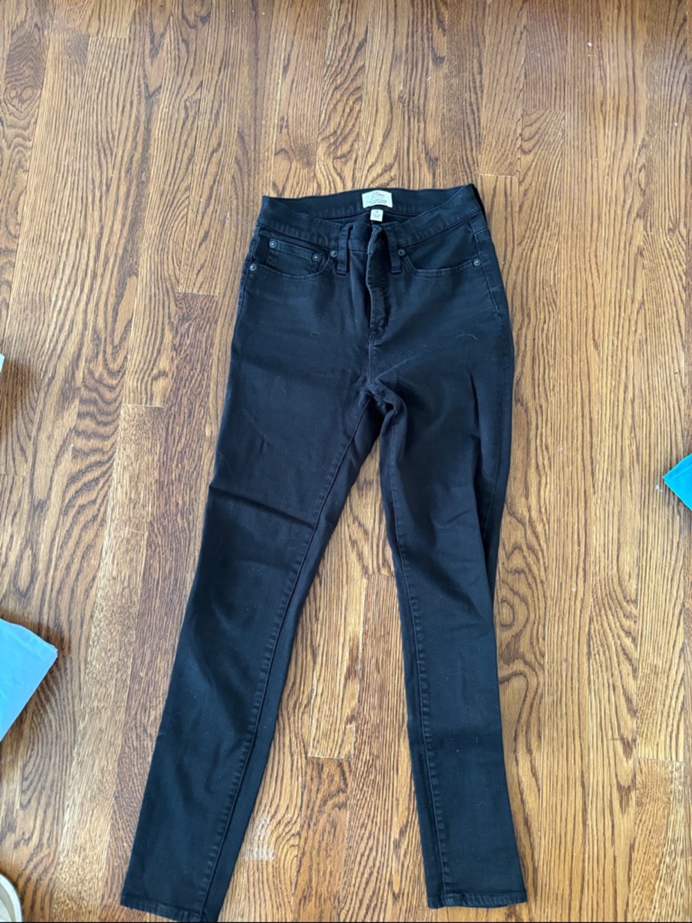 J. Crew Black Skinny Jeans - Sleek High-Rise Fit
